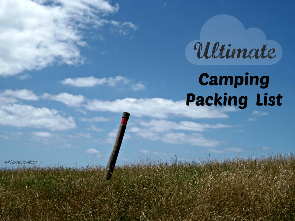 Ultimate Camping Packing List