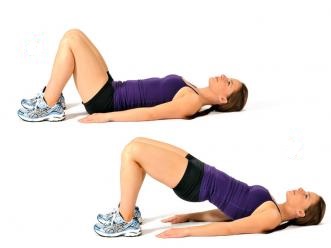 10 Body weight exercises you need to know - Hip Bridge