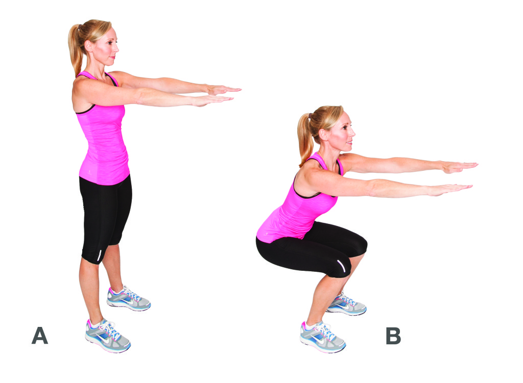 10 Body weight exercises you need to know - Squats