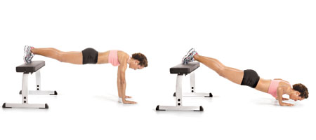 8 push up progressions you need to know - decline pushups