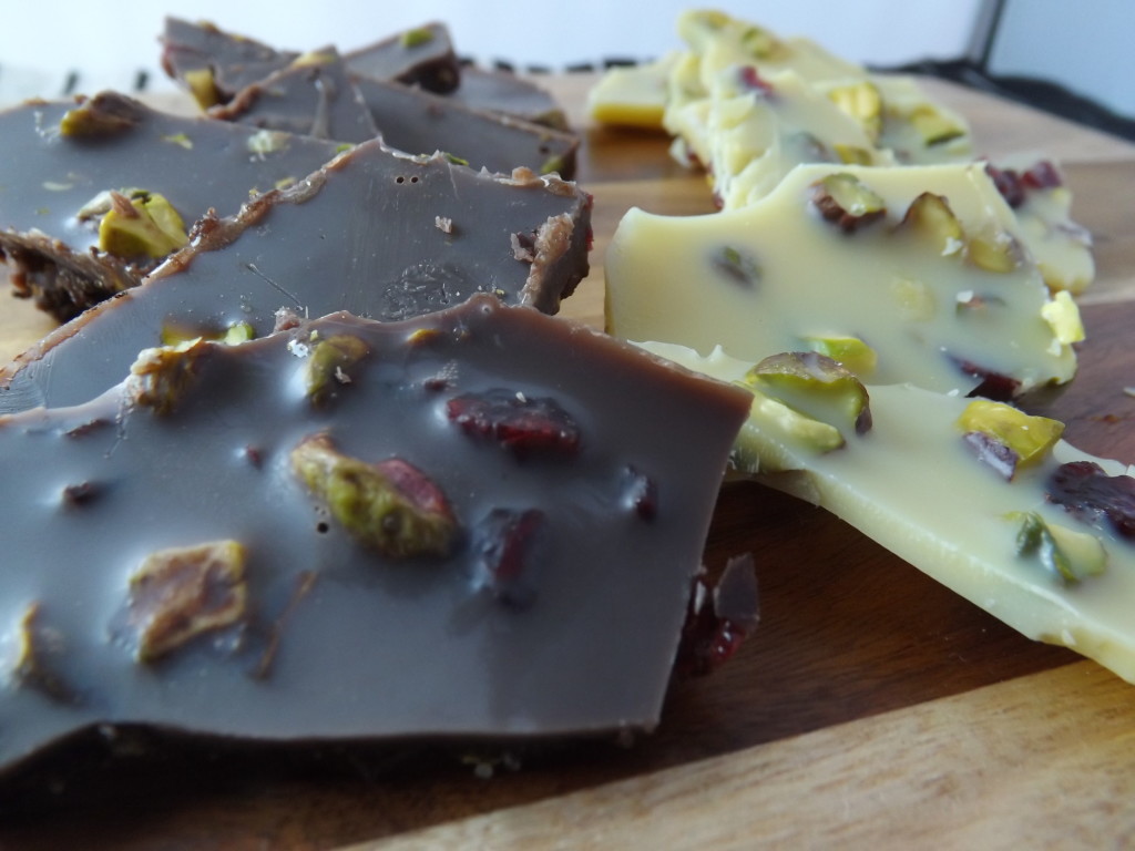 Festive Chocolate Bark - Dairy Free