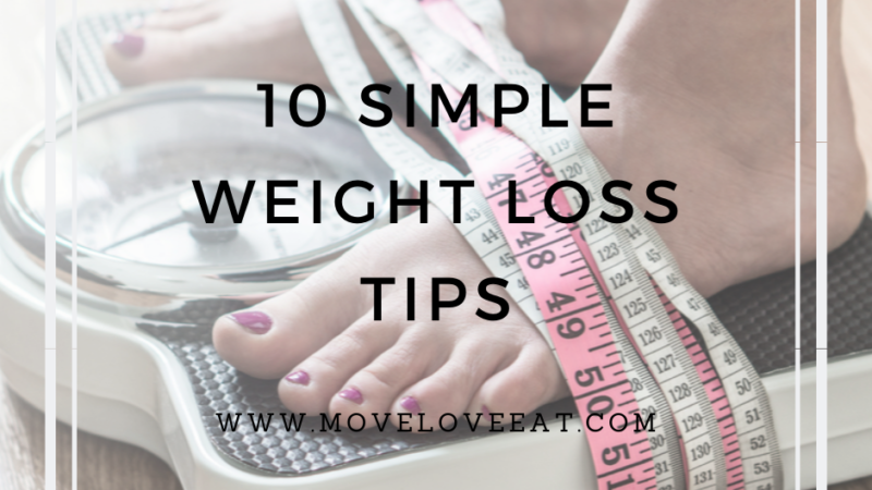 10 Simple Weight Loss Tips