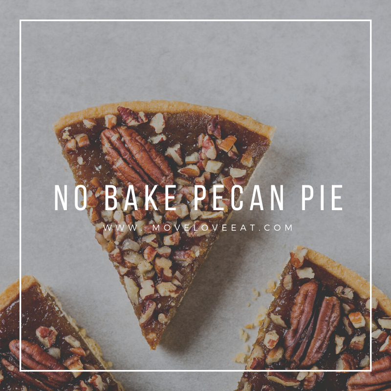 No Bake Pecan Pie Bars [No Bake Healthy Summer Treats]