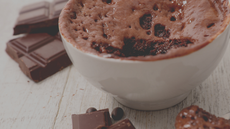 Peanut Butter Chocolate Mug Cake Recipe